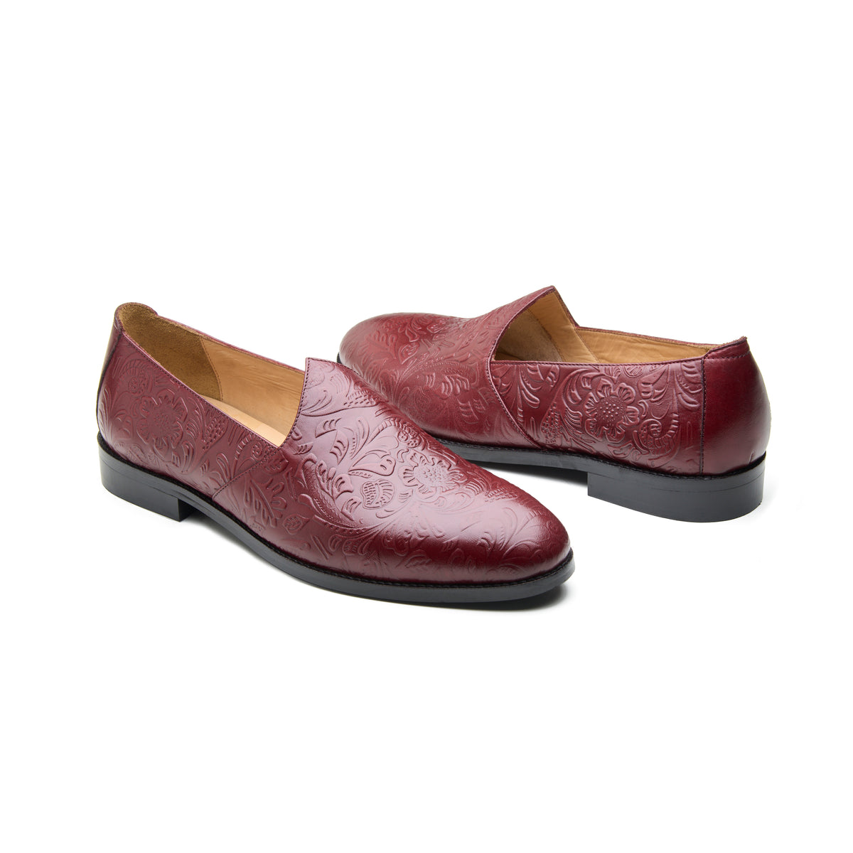 Escaro, Mojri - Floral Burgundy