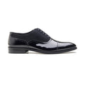 Burton, Balmoral Oxford - Black Patent & Suede | Black Tie Collection