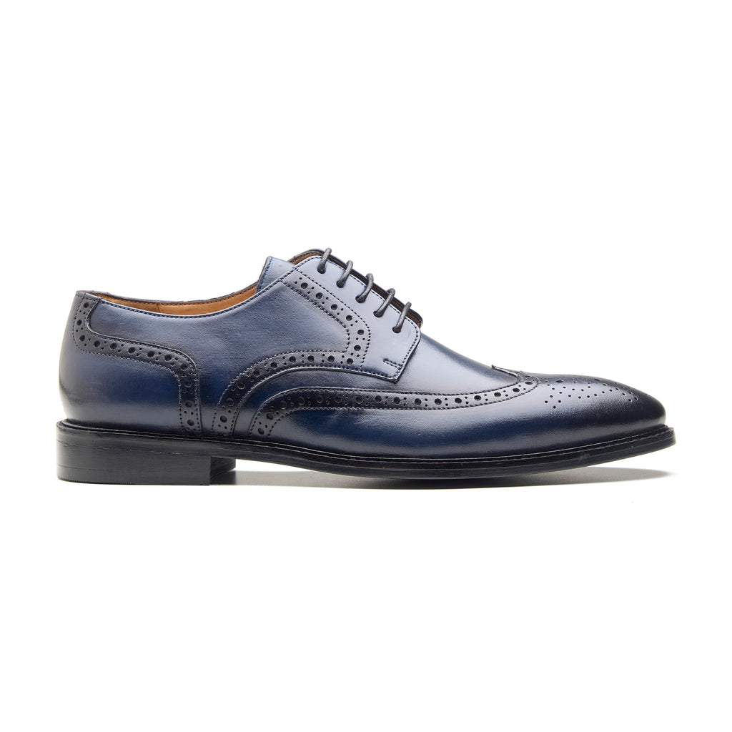 Phoenix, Wingtip Derby - Navy Crust
