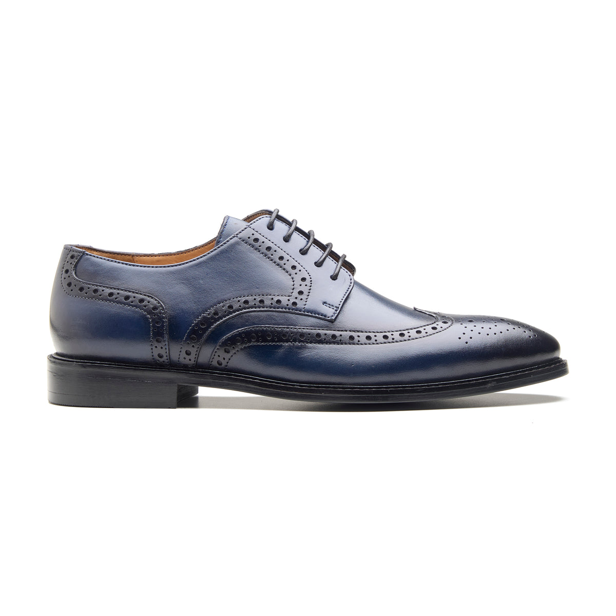 Phoenix, Wingtip Derby - Navy Crust
