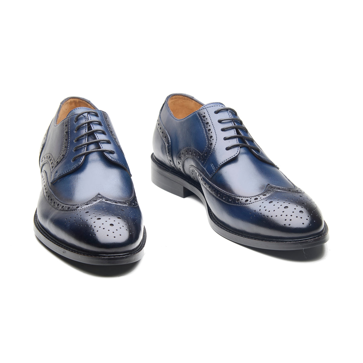 Phoenix, Wingtip Derby - Navy Crust