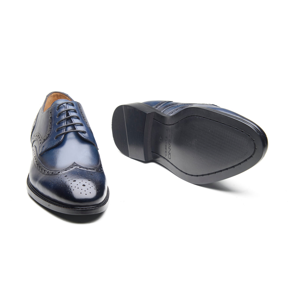 Phoenix, Wingtip Derby - Navy Crust
