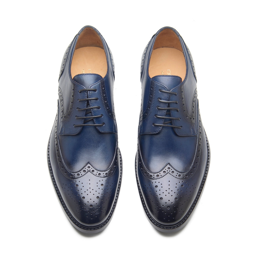 Phoenix, Wingtip Derby - Navy Crust