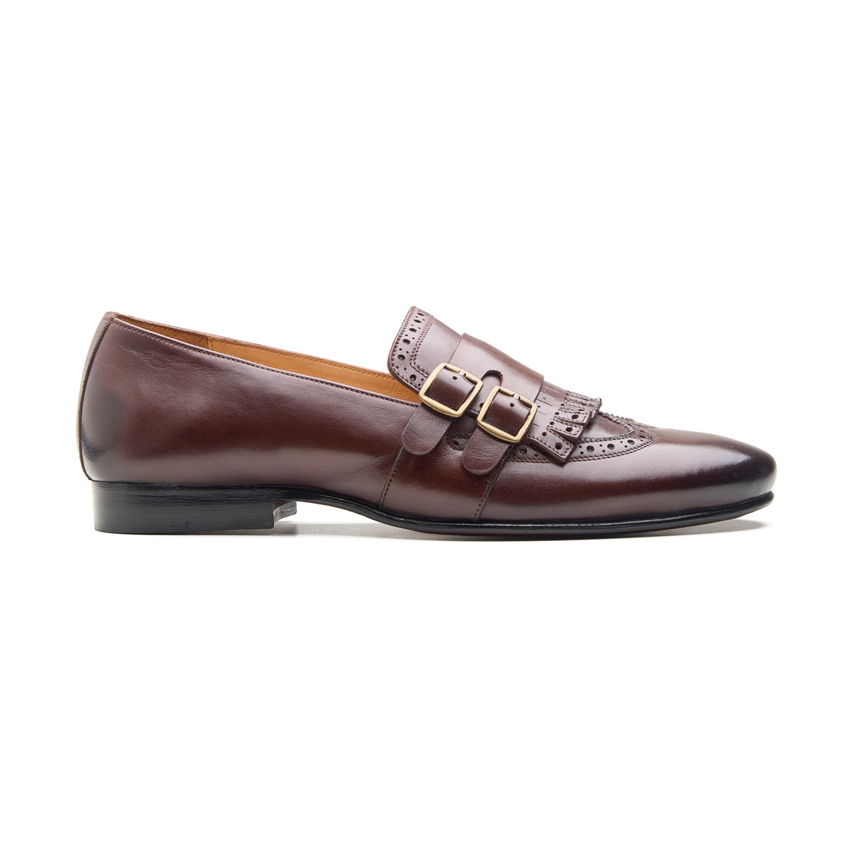 Firenze, Fringe Loafer - Brown