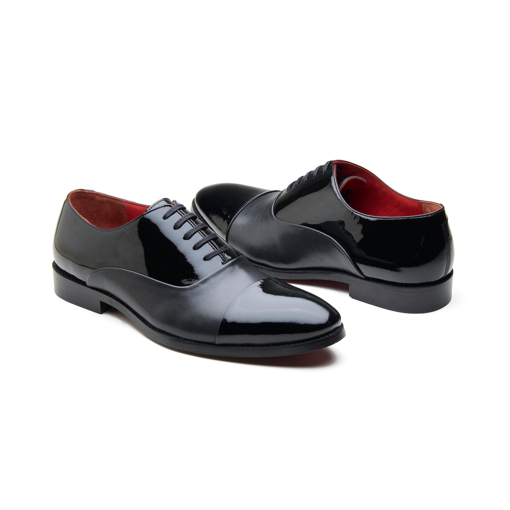 Rome Patent Oxford - Black | Black Tie Collection