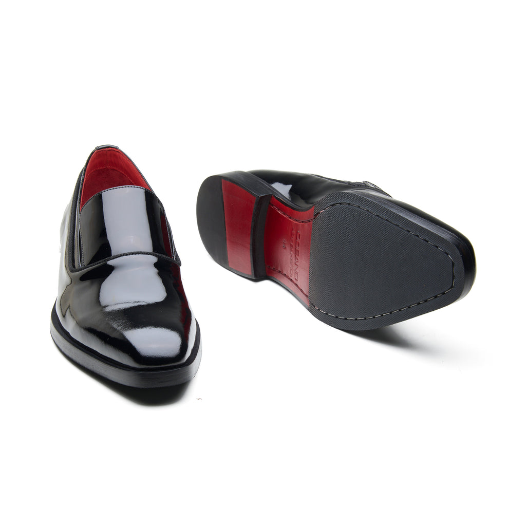 Tux, Slipon Loafer - Black Patent | Black Tie Collection