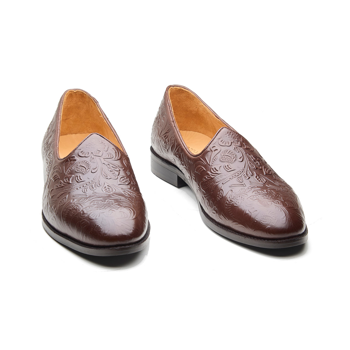 Escaro, Mojri - Floral Brown