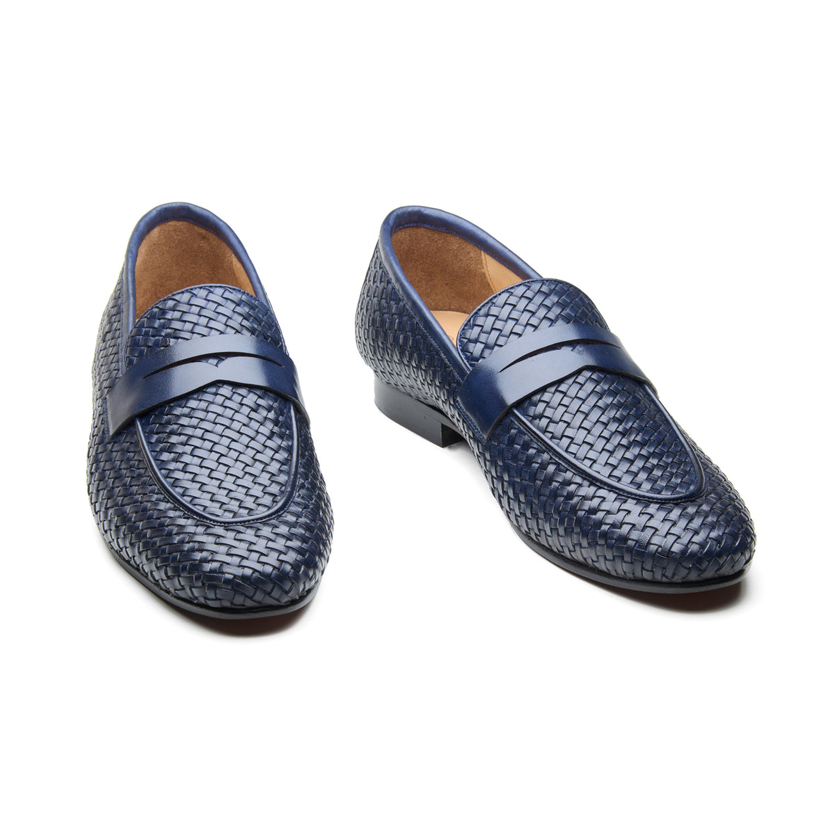 Alesso, Woven Slipon Loafer - Navy Woven