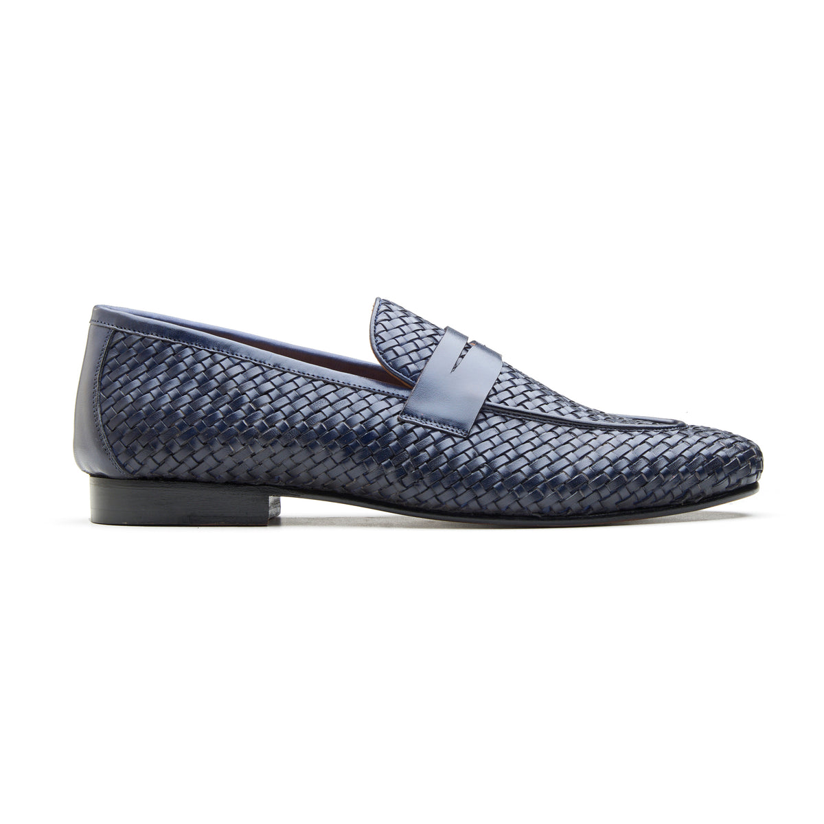 Alesso, Woven Slipon Loafer - Navy Woven