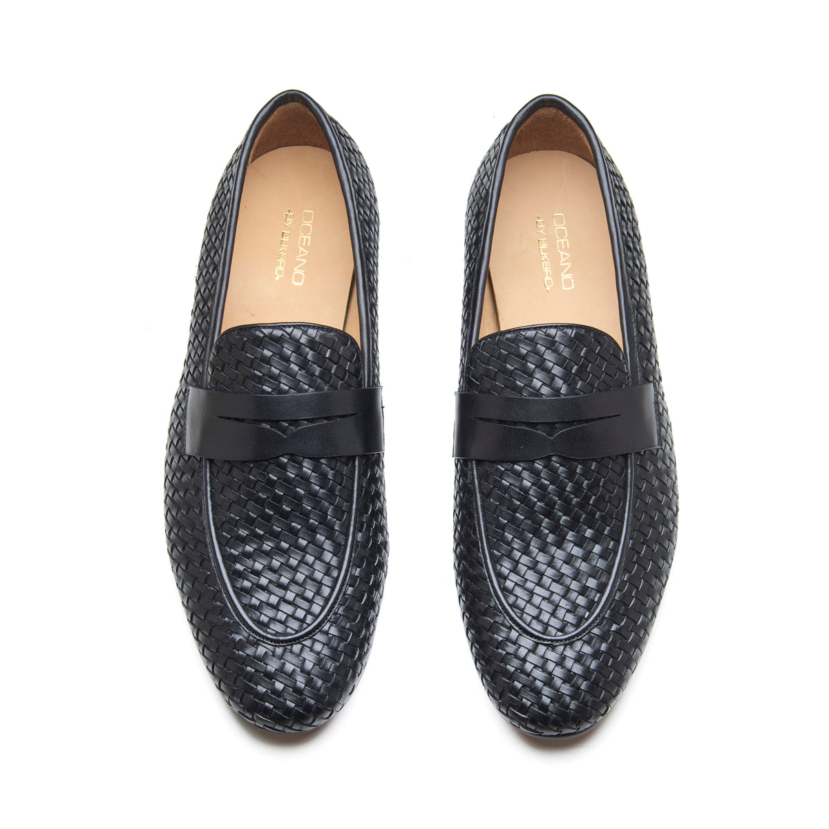 Alesso, Woven Slipon Loafer - Black Woven