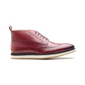Bruno, Wingtip Sneaker Boot - Burgundy